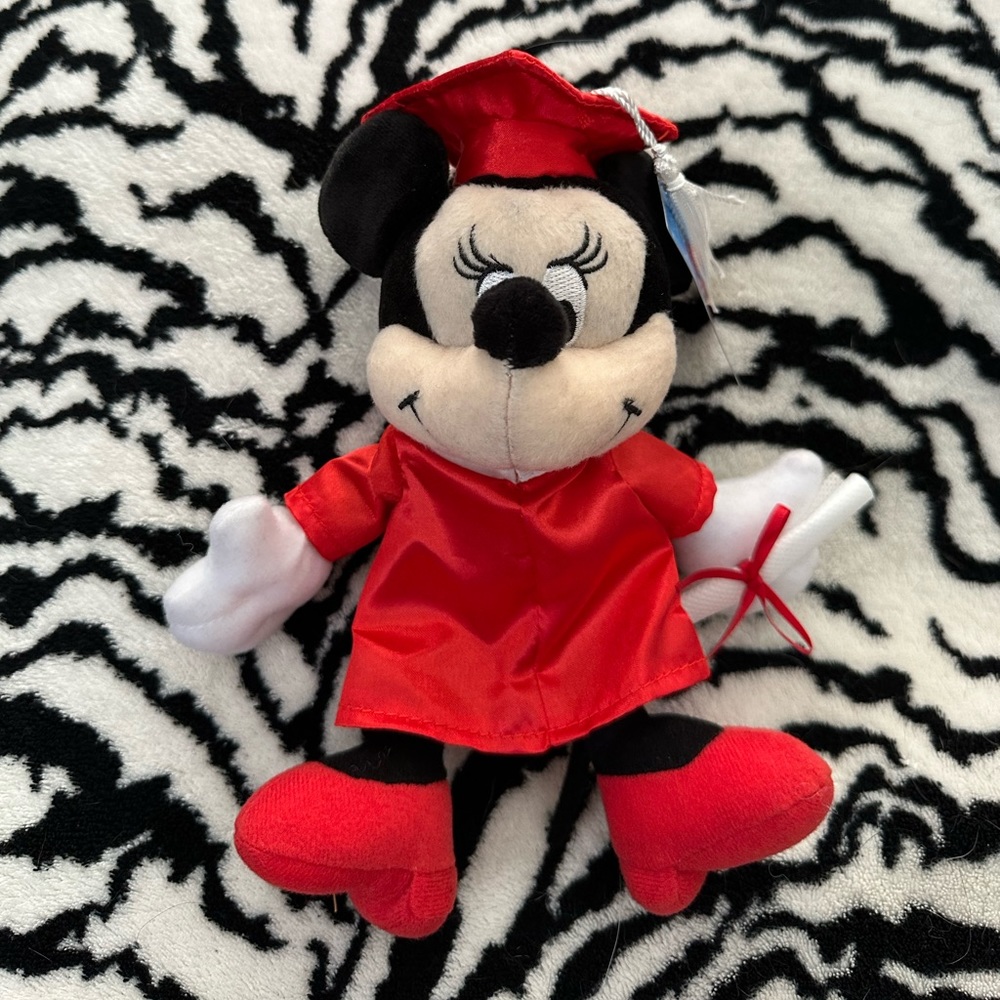 Minnie Mouse Graduate Stuffed Animal